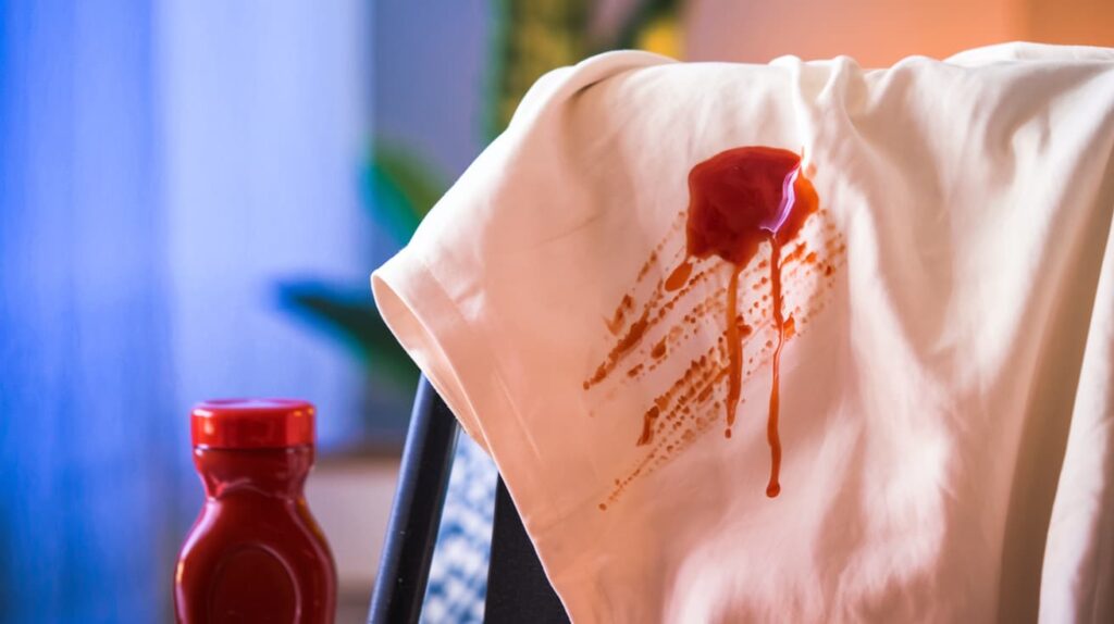 Togliere le Macchie di Ketchup