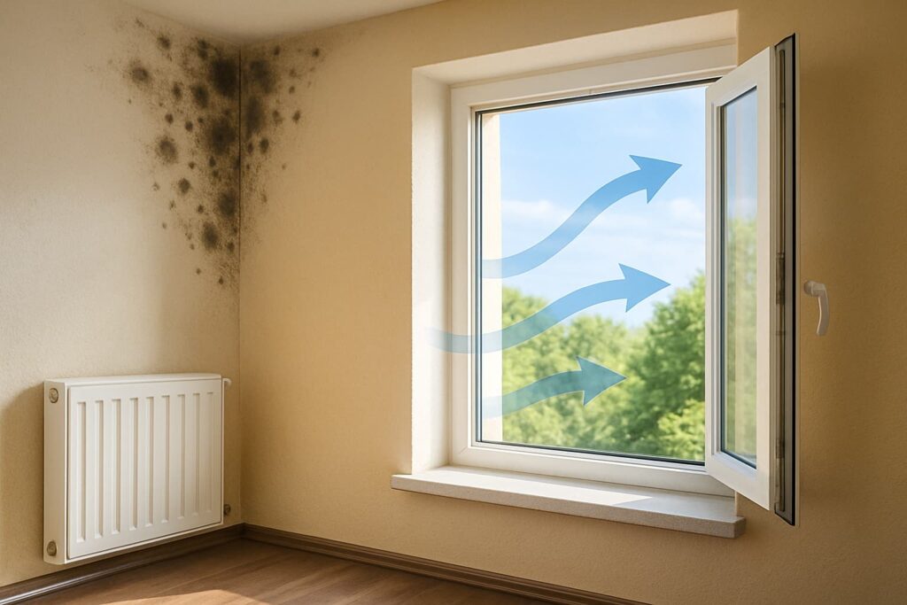 Ventilazione per Evitare la Muffa